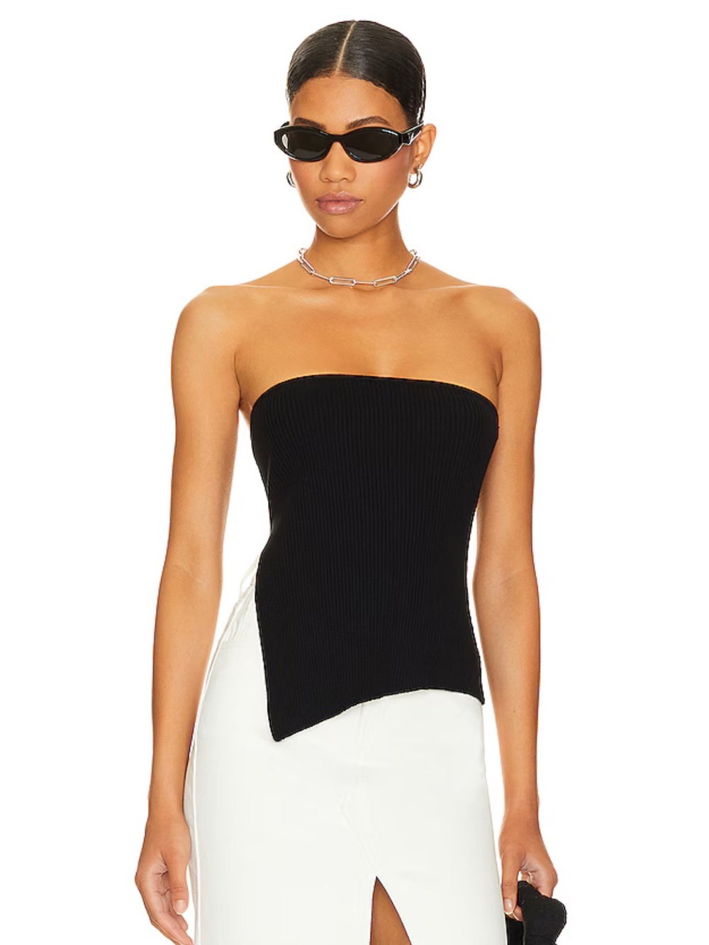 NWT SNDYS Novalie Top in Black